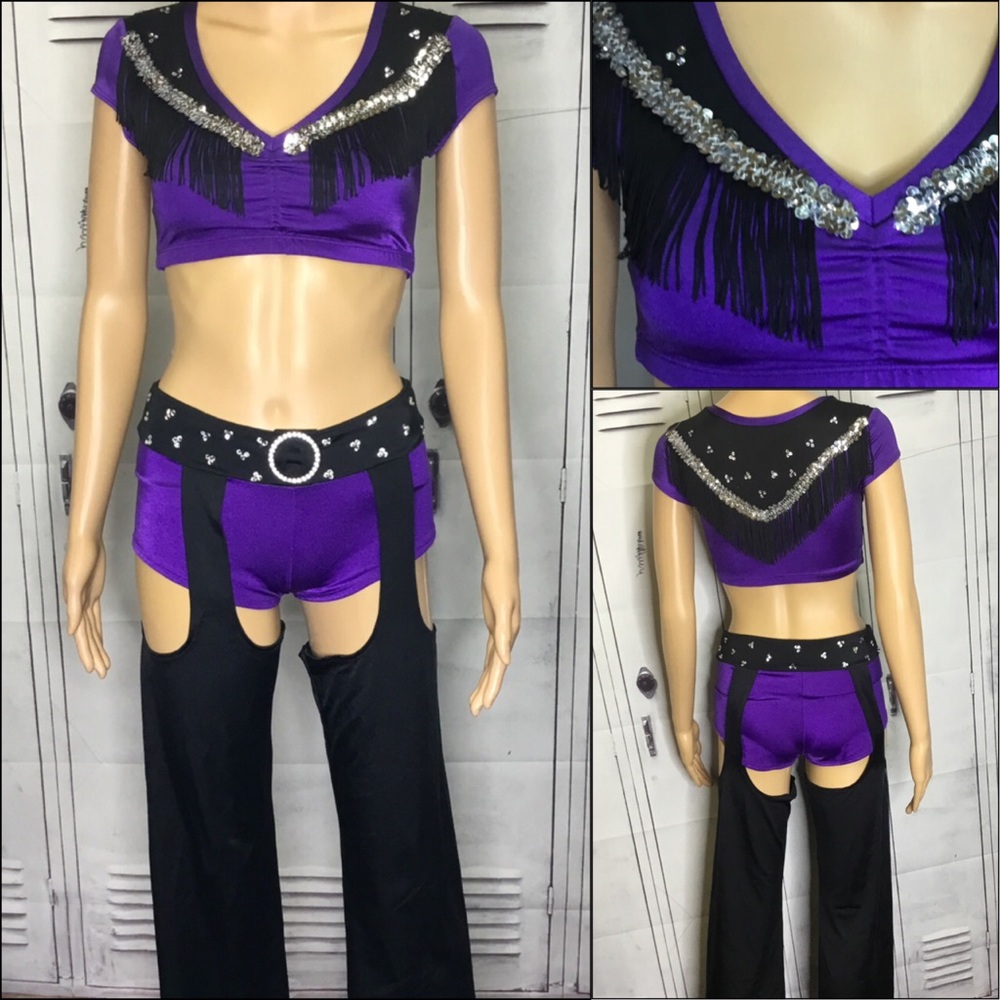 Pro cheerleader sexy cowgirl outfit the line up adult med